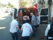 يافا: إصابة متوسطة لمواطن اثر تعرضه لحادث عمل في شارع ييفت الرئيس 